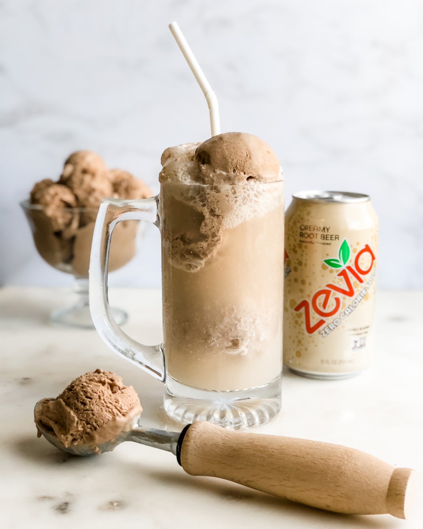 Zevia Creamy Dairy-free Root Beer Smoothie