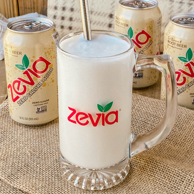 Creamy Banana Root Beer Float