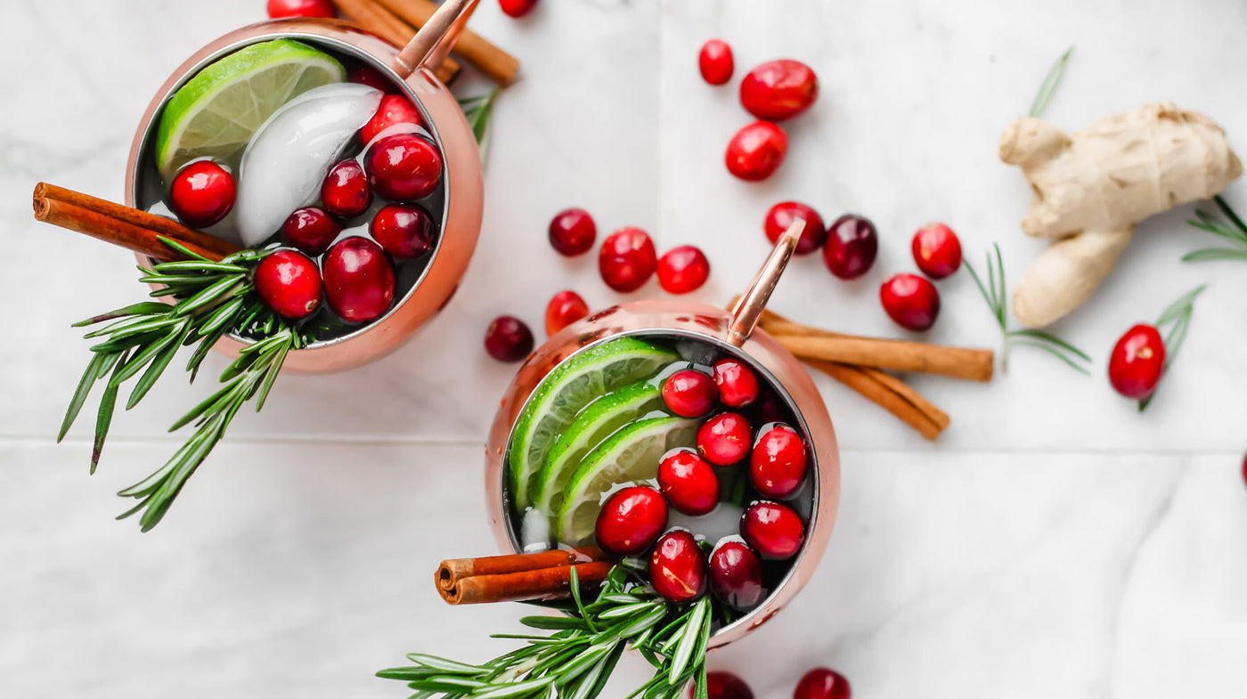 Cranberry Smash Moscow Mule