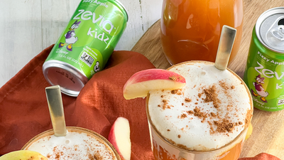 Fizzy Apple Cider Floats