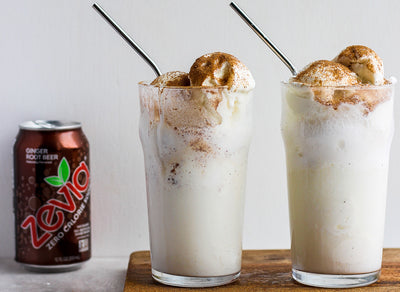 Pumpkin Root Beer Float