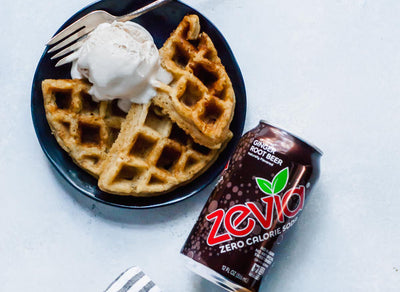 Zevia Ginger Root Beer Waffles