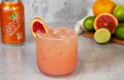 Sparkling Blood Orange Mocktail