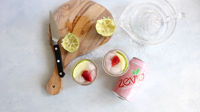 Strawberry Lime Cocktail