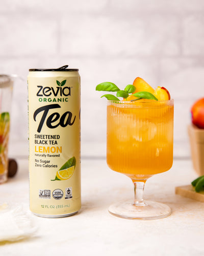 Sparkling Sweet Iced Tea Mocktail