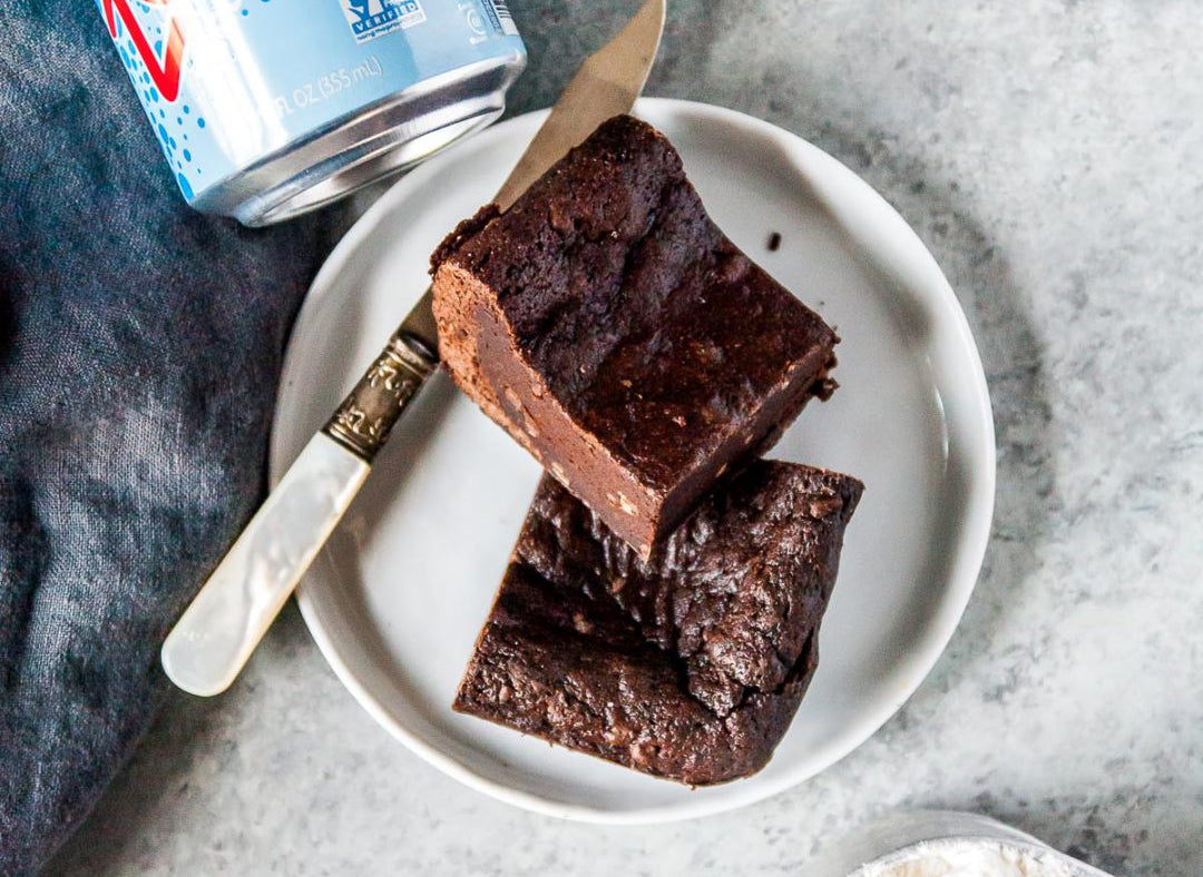 Cola Dark Chocolate Vegan Brownies