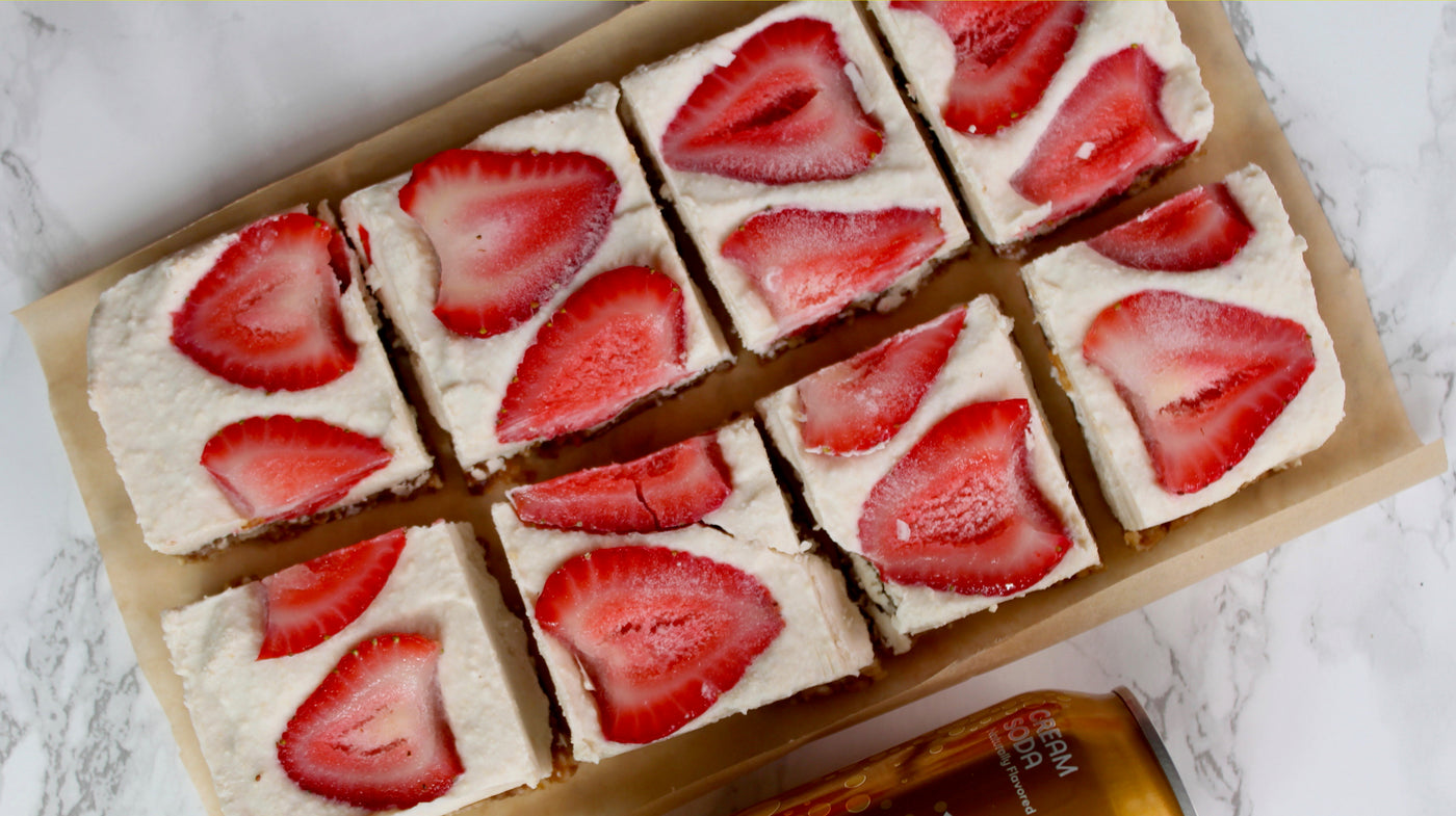 Strawberry Cheesecake Bars