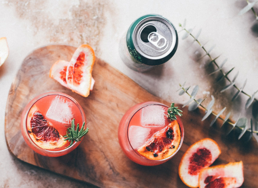 Blood Orange Bourbon Punch