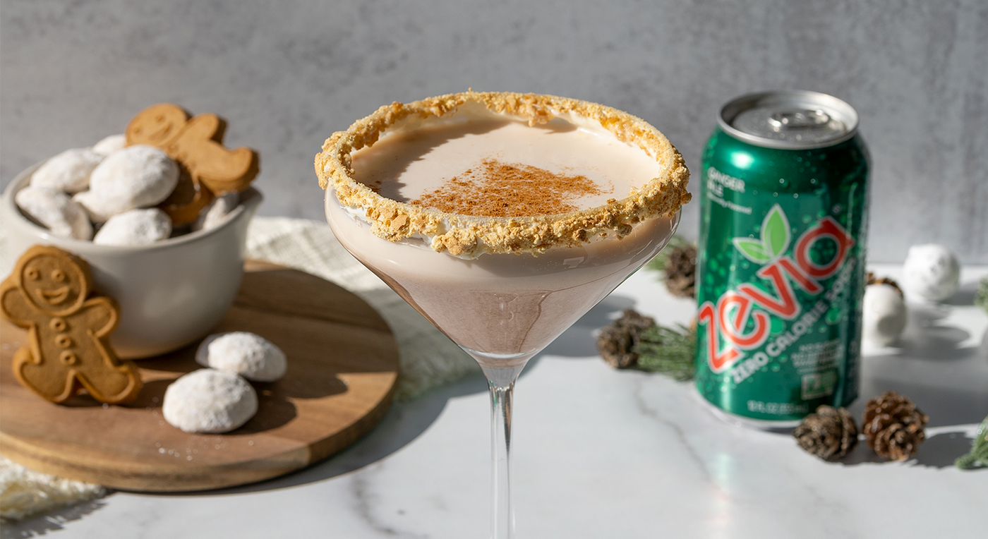 Gingerbread Fizz