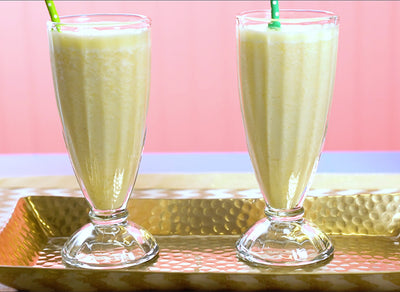 Fizzy Mango Ginger Energy Lassi