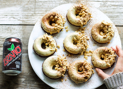 Zevia Ginger Root Beer Donuts