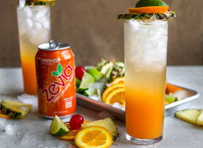 Punch au rhum orange Zevia
