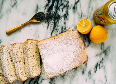 Vegan Lemon Poppyseed Bread