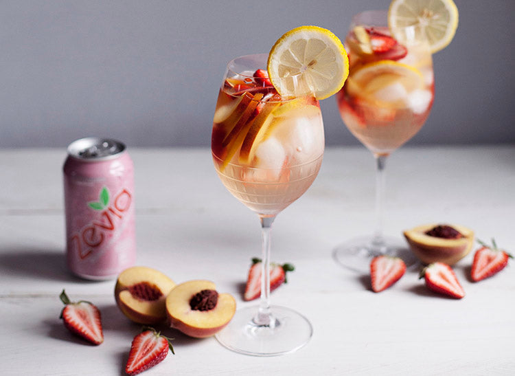 Zevia Strawberry Peach Sangria