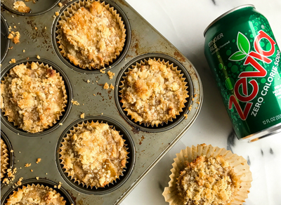 Vegan, Grain-Free Ginger Pear Crumb Muffins